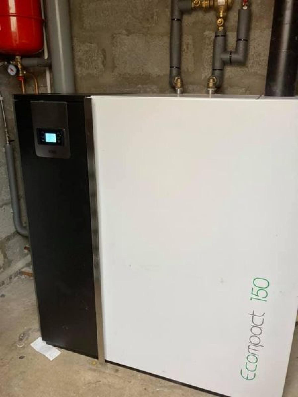 Klover Compact pellet boiler | The Energy Saving Warehouse